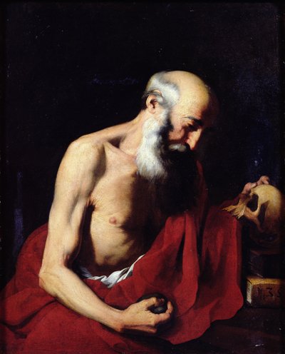 St. Jerome, 1633 by Jusepe de Ribera